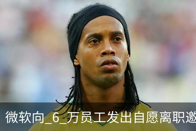 微软向 6 万员工发出自愿离职邀请：覆盖全球超四分之一员工，副总裁也在列